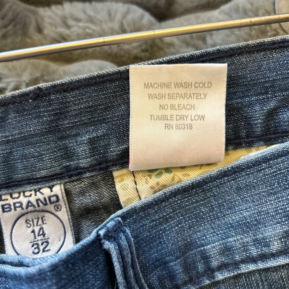 Lucky Brand Blue Denim Bermuda Shorts